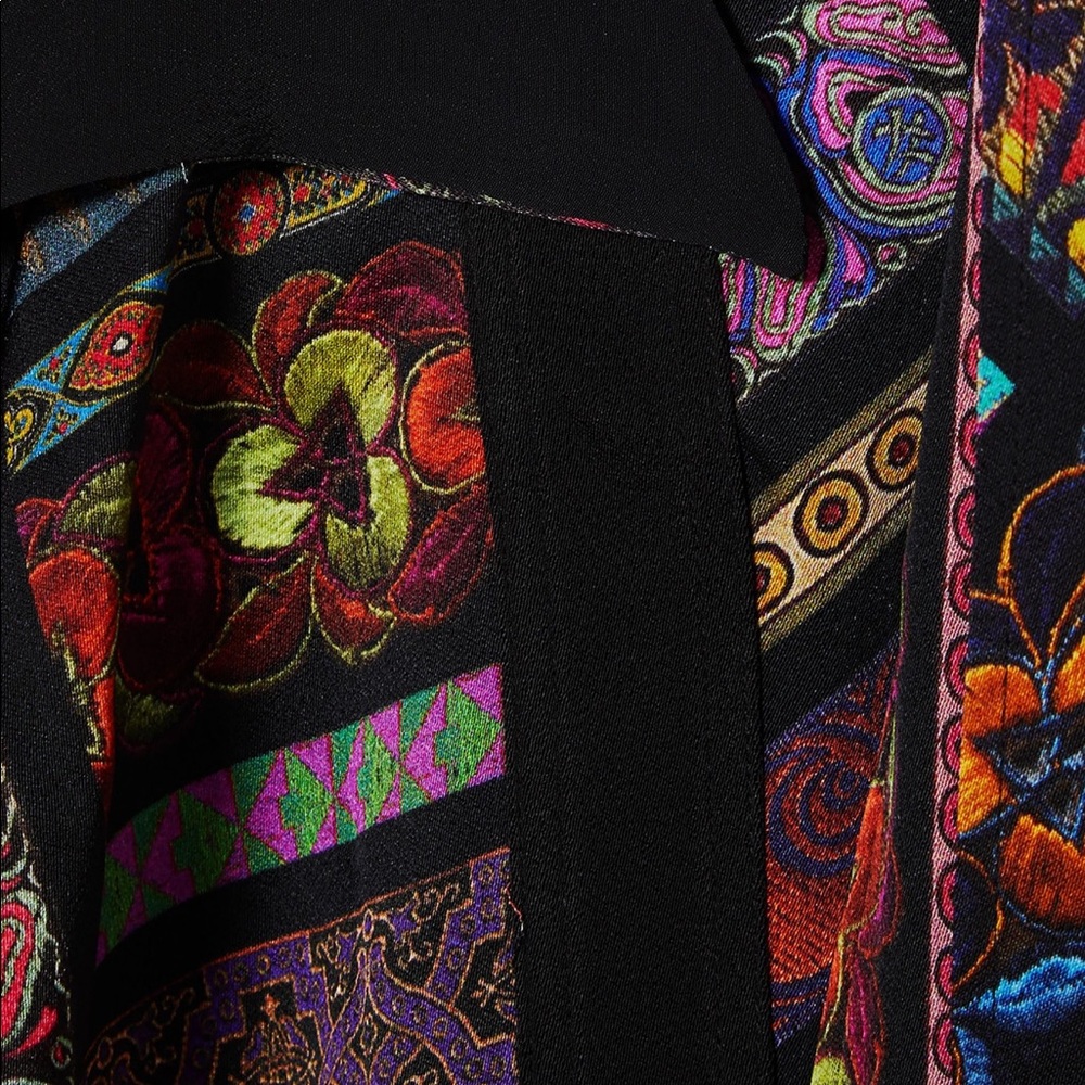Etro wrap-effect crêpe dress, IT 38 - Picture 4 of 7